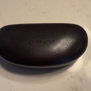 Michael Kors Brown Hard Sunglasses Case